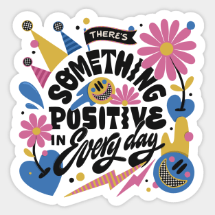 Positive 1 Sticker